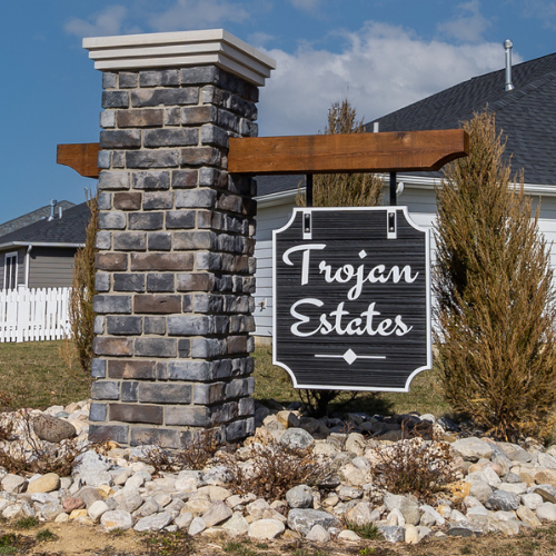 Trojan Estates logo